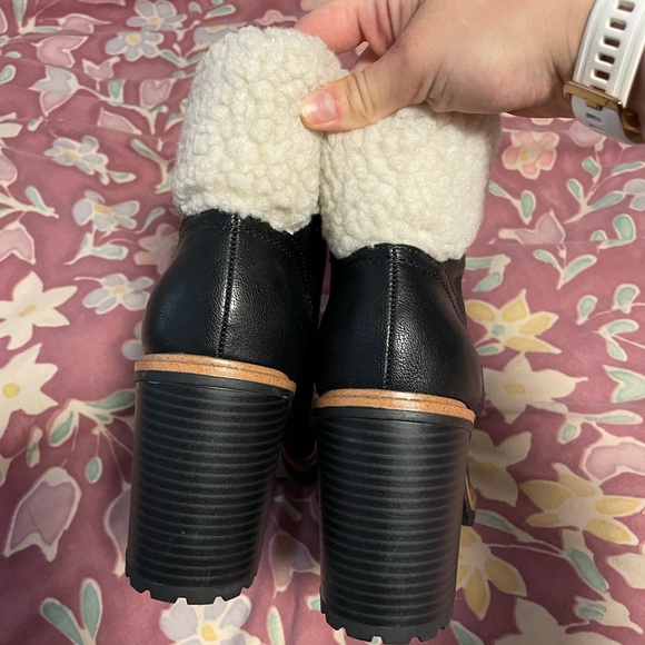 Nine West Black Faux Fur Booties - Picture 2 of 7
